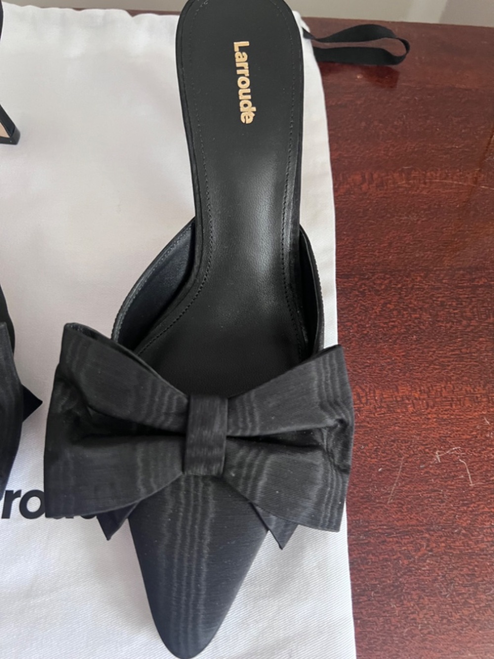 Larroude Loeffler Randall Black 9.5 - Picture 8 of 15
